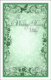 Wedding Program Cover Template 11C - Graphic 5
